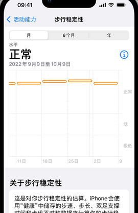 三明iPhone手机维修如何在iPhone开启'步行稳定性通知'