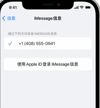 三明apple维修iPhone上无法正常发送iMessage信息 