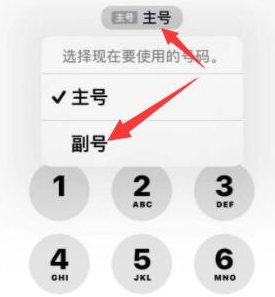 三明苹果14维修店分享iPhone 14 Pro Max使用副卡打电话的方法 