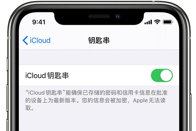 三明苹果手机维修分享在 iPhone 上开启 iCloud 钥匙串之后会储存哪些信息 