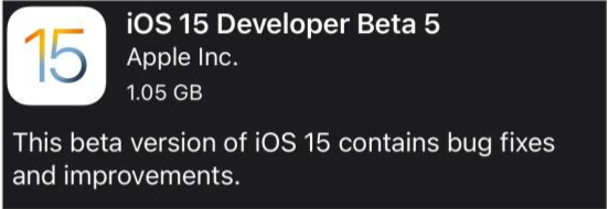 三明苹果手机维修分享如何升级到iOS15.0 beta5 