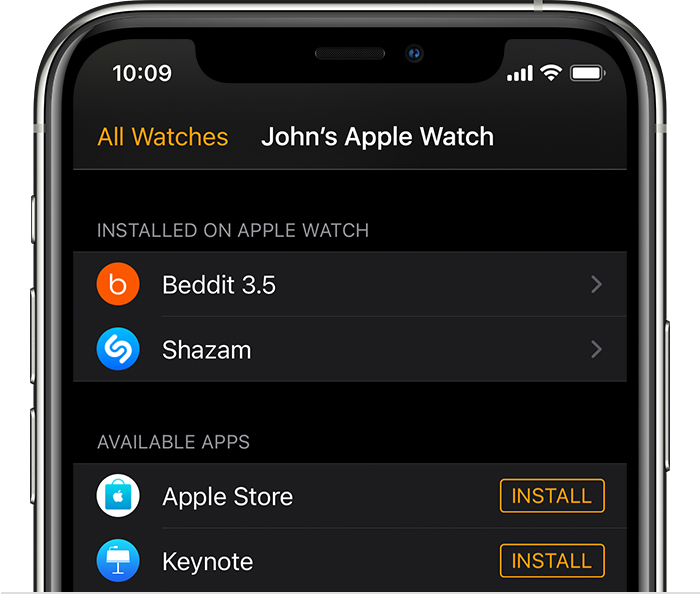 三明苹果手机维修分享如何在 Apple Watch 上下载应用 